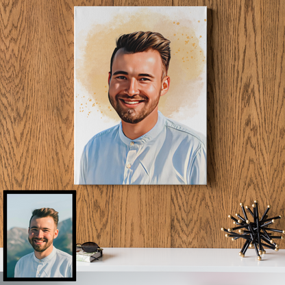 Custom Portrait Canvas