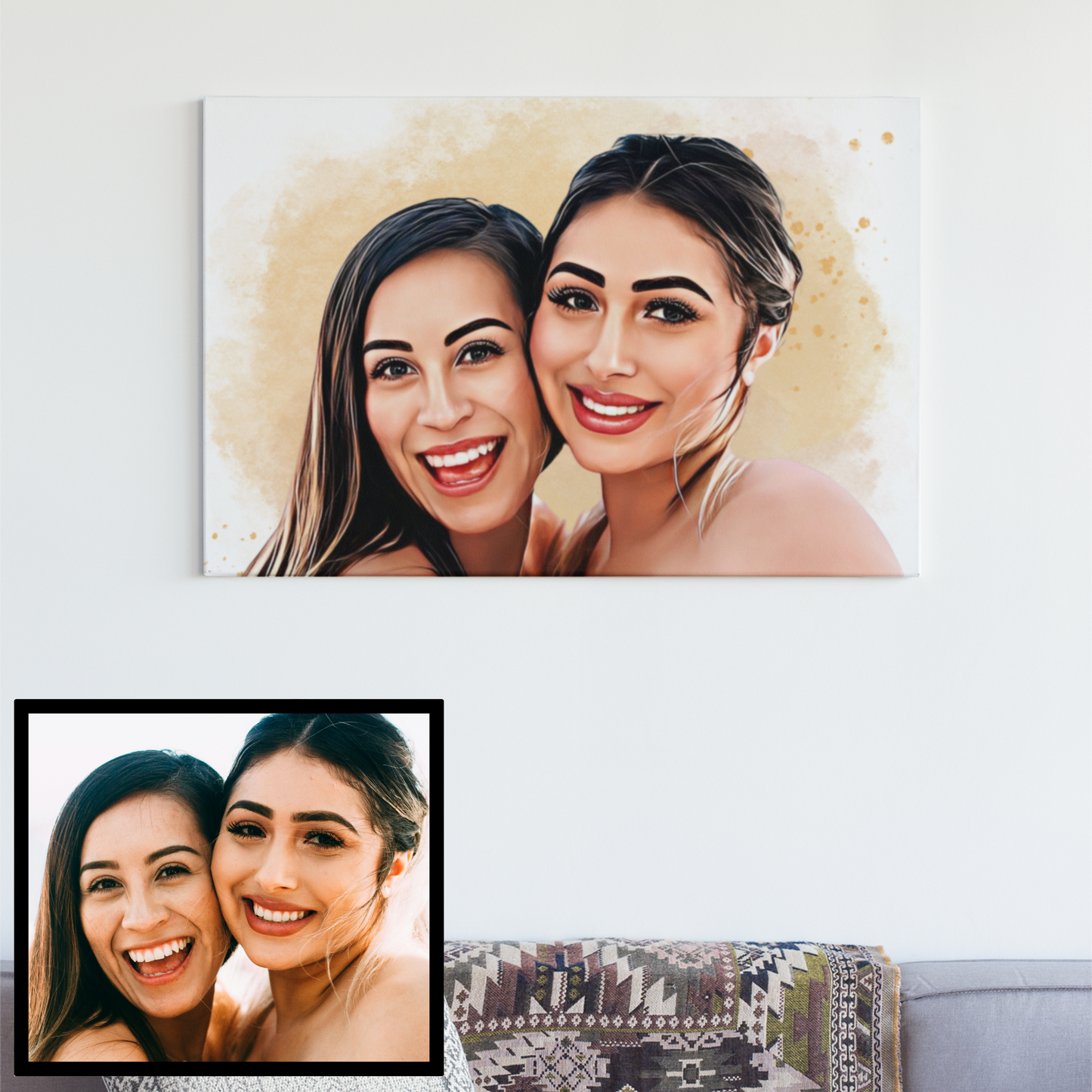 Custom Portrait Canvas