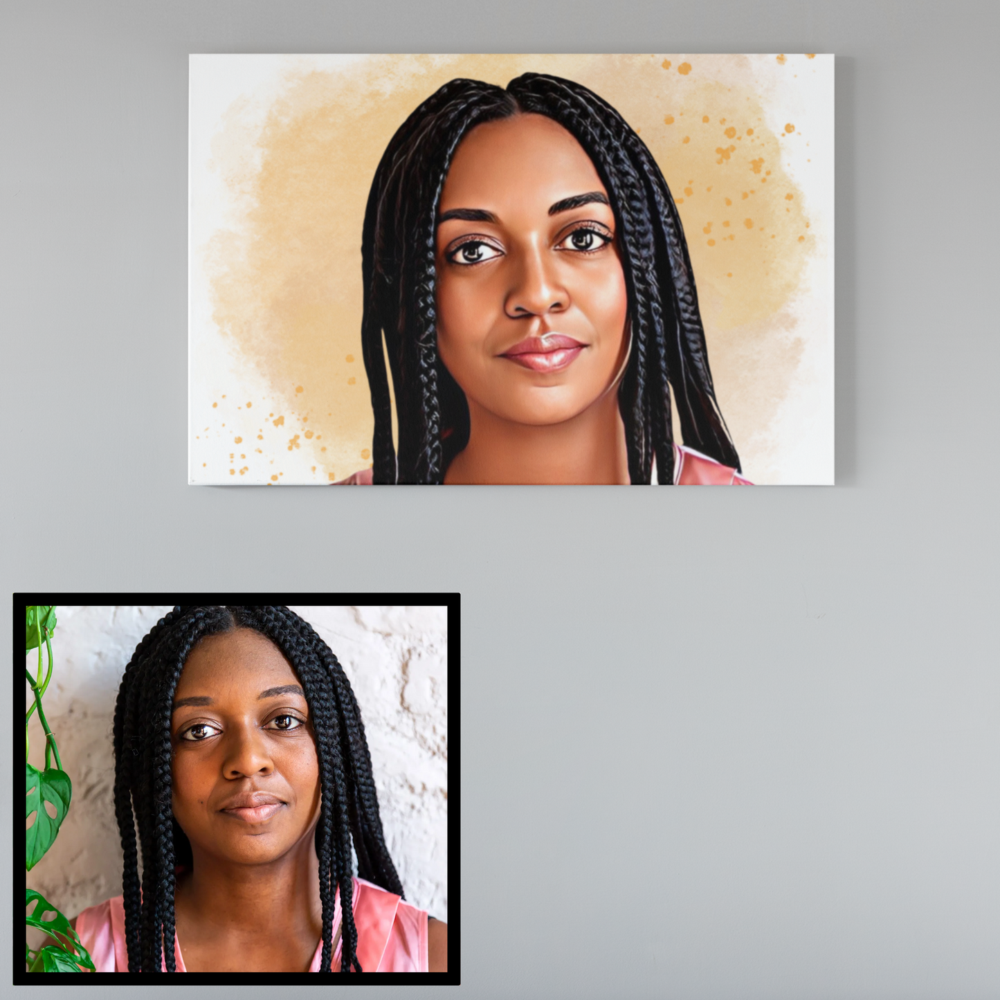 Custom Portrait Canvas